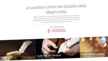 casting giubileo della misericordia