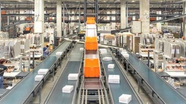 zalando magazzino, logistica