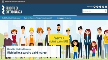 reddito di cittadinanza domanda online