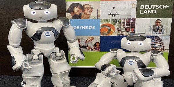 robot in residence, Goethe-Institut