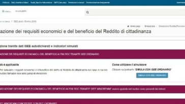 inps simulatore reddito e pensione cittadinanza
