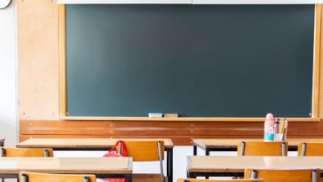 scuola, classe, aula, banchi