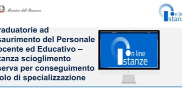 scioglimento riserva gae