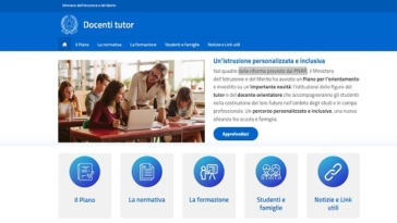 portale docenti tutor e orientatori