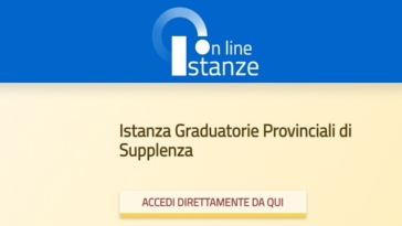 istanze online domanda gps