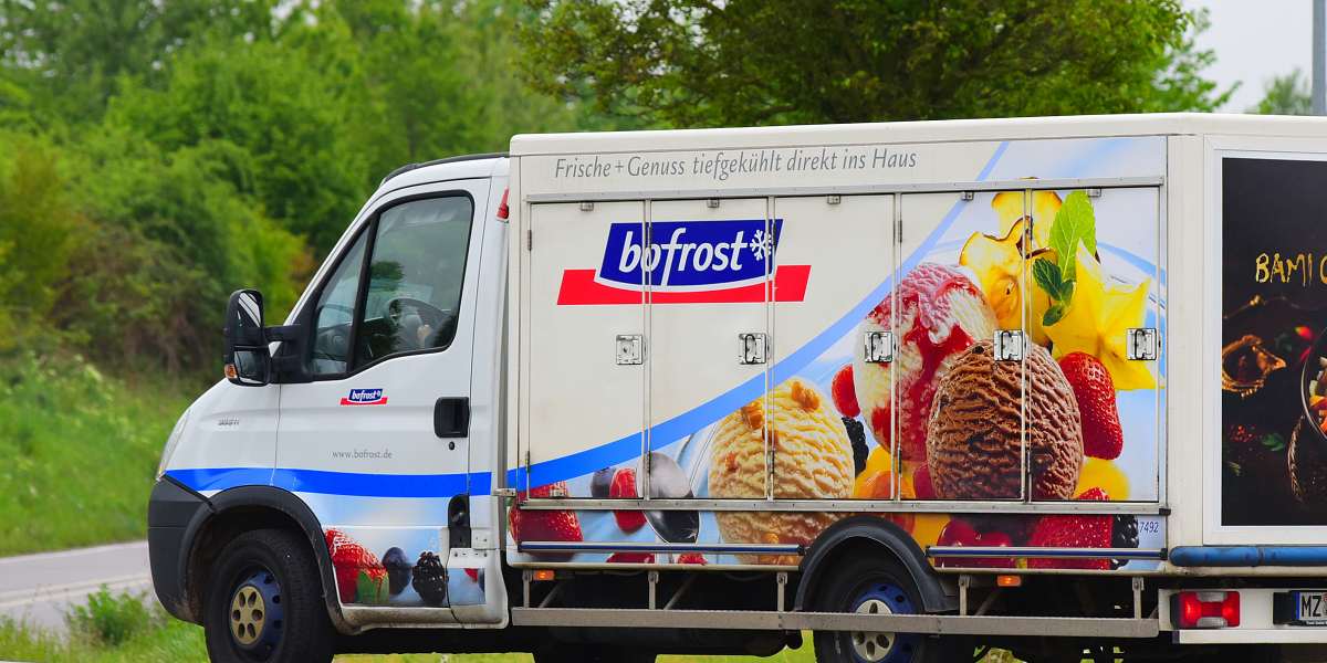 Bofrost, furgone