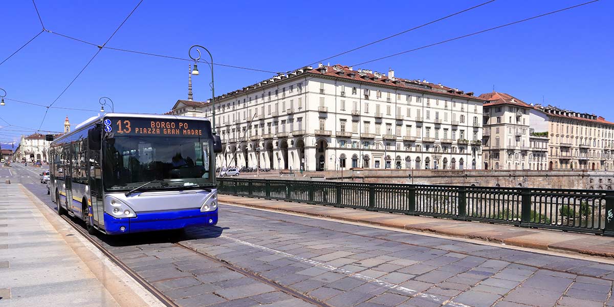 bus, trasporto, Piemonte, Torino