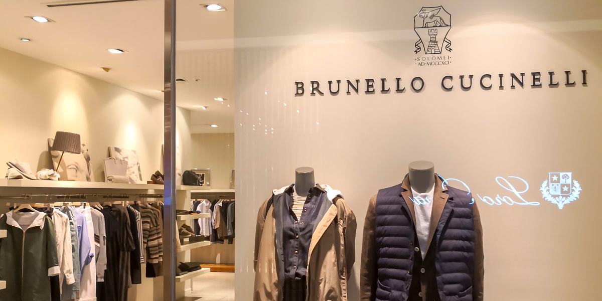 Brunello Cucinelli, abbigliamento