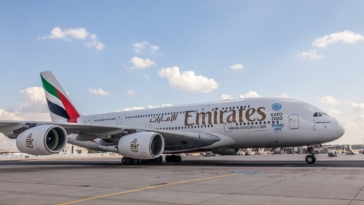 Emirates Airlines, aereo