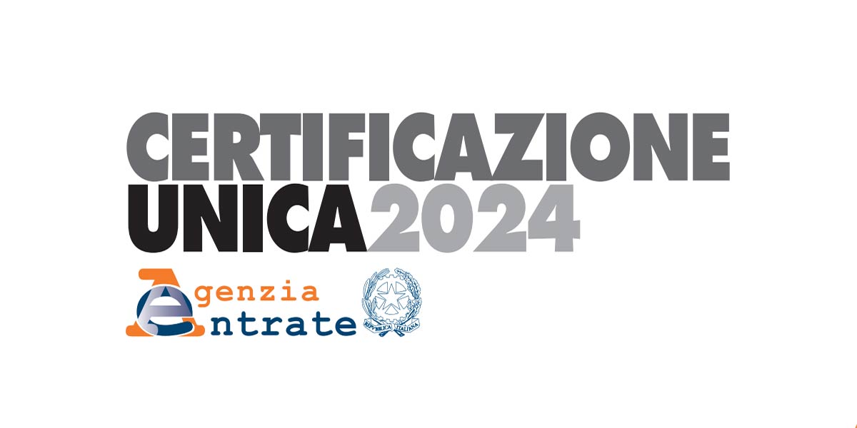 Certificazione Unica 2024