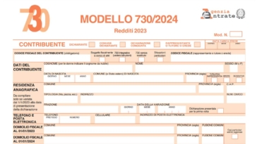 Modello 730 2024