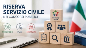 Riserva servizio civile concorsi pubblici