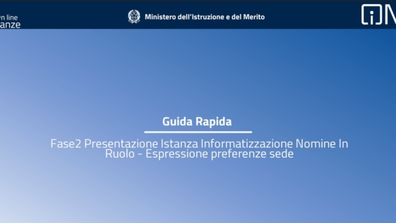 guida mim scelta sedi immissioni in ruolo docenti 2025 2026