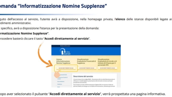 informatizzazione nomine supplenze docenti 2025 2026 guida ministero