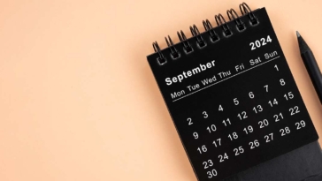 calendario settembre 2024