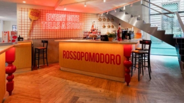Rossopomodoro, pizzeria, store