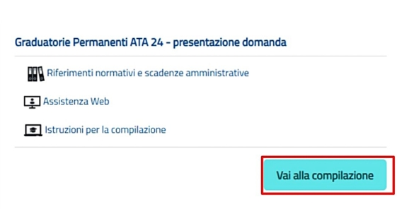 domanda ata 24 mesi, guida