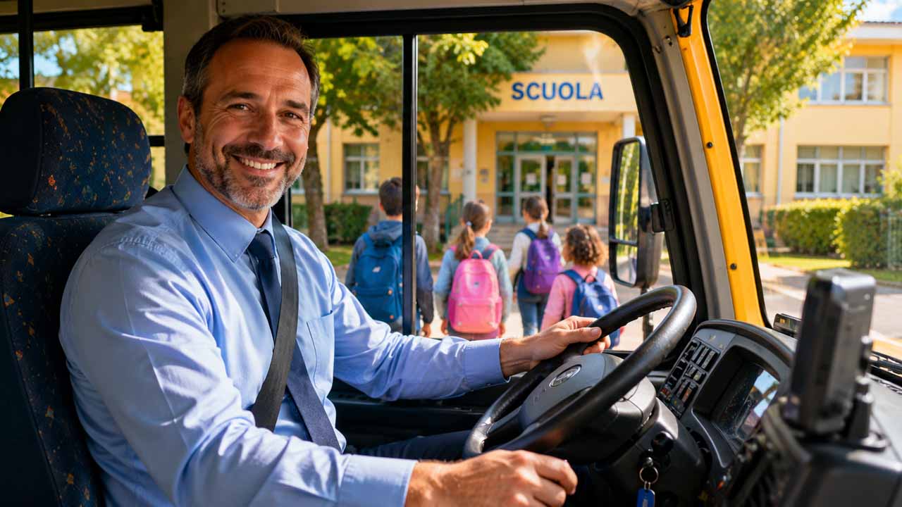 autista scuolabus