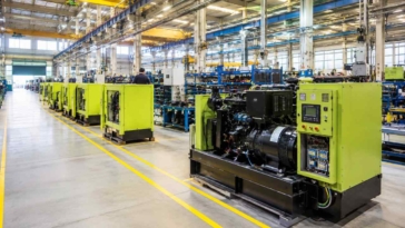 fabbrica, generatori, industria