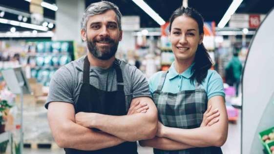 lavoro supermercato