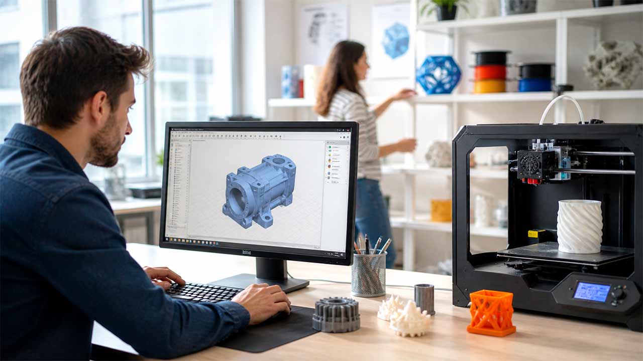 modellazione, stampa 3D