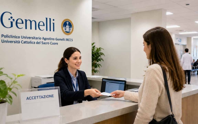 Policlinico Gemelli, accettazione