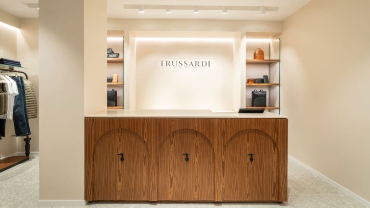 trussardi, negozio