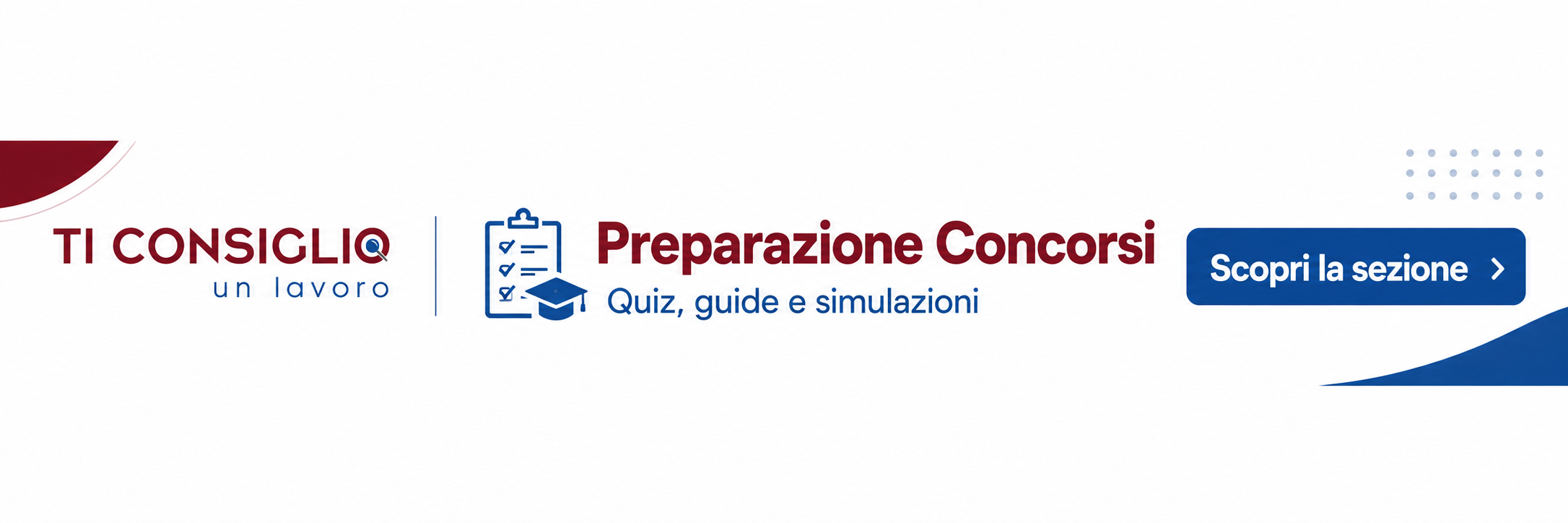 Preparazione Concorsi su TiConsiglio: quiz, guide e simulazioni
