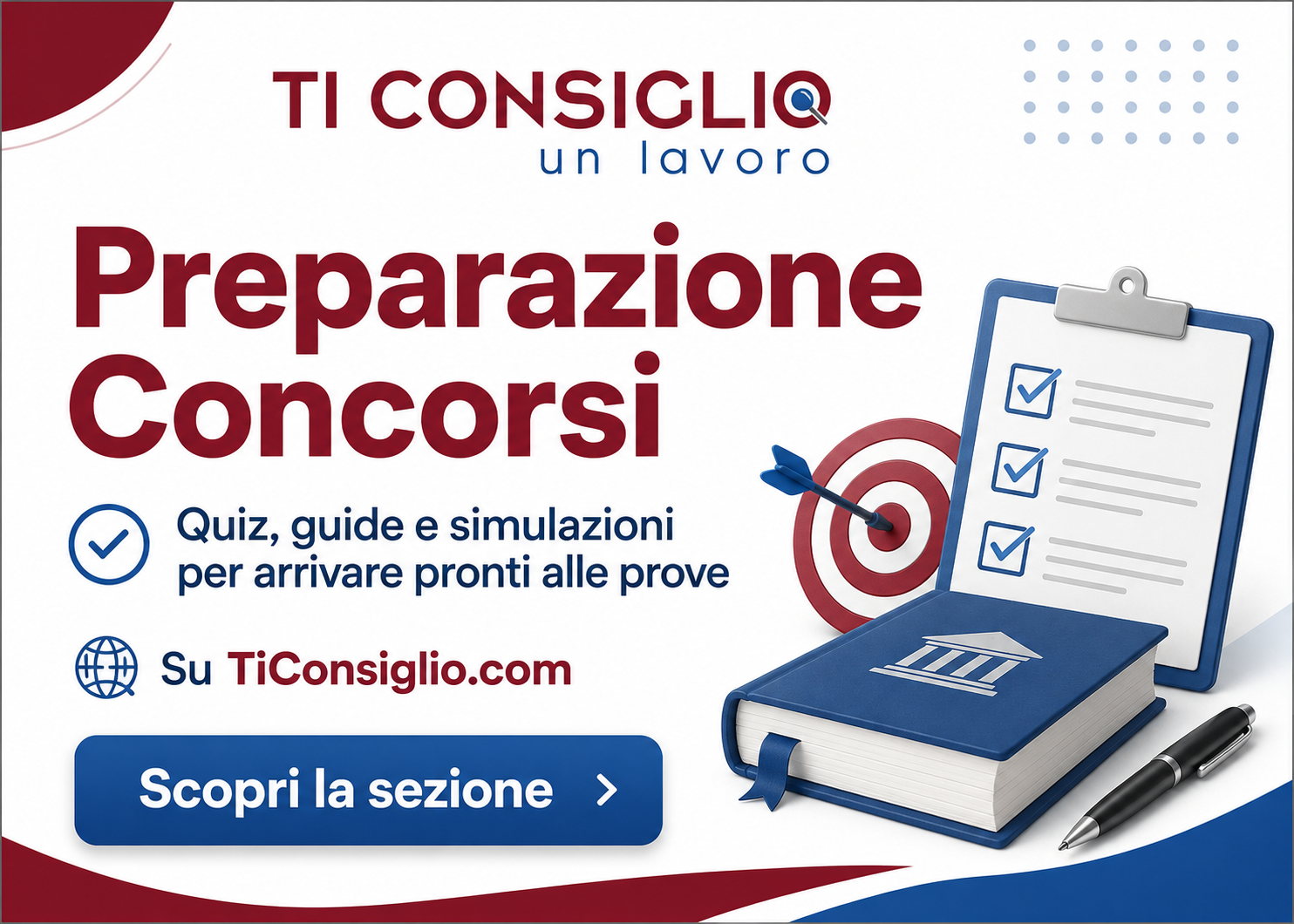 Preparazione Concorsi su TiConsiglio: quiz, guide e simulazioni