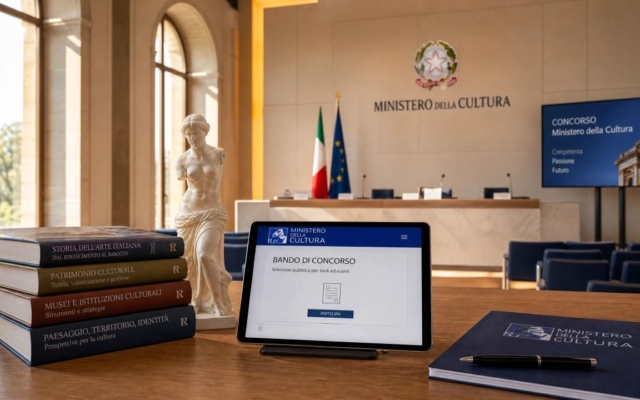 Ministero della cultura, MiC, concorso