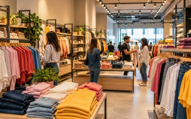 Gruppo Teddy, negozi di abbigliamento