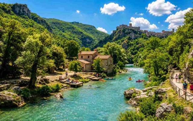 Parco naturalistico, Le Mole, Narni