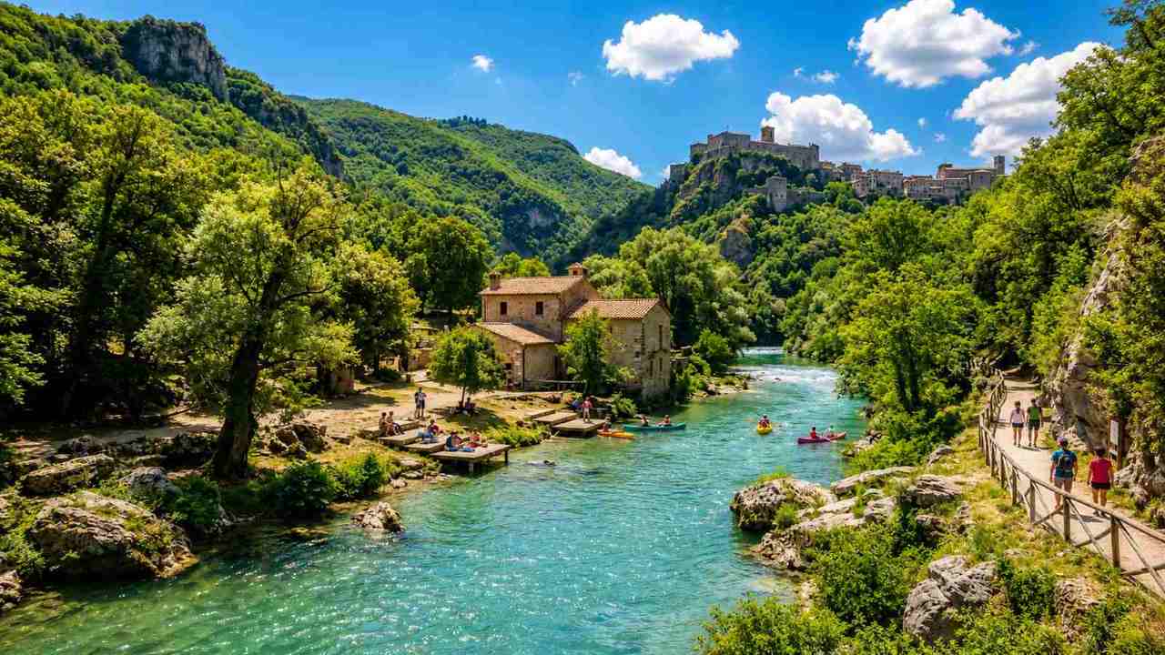 Parco naturalistico, Le Mole, Narni