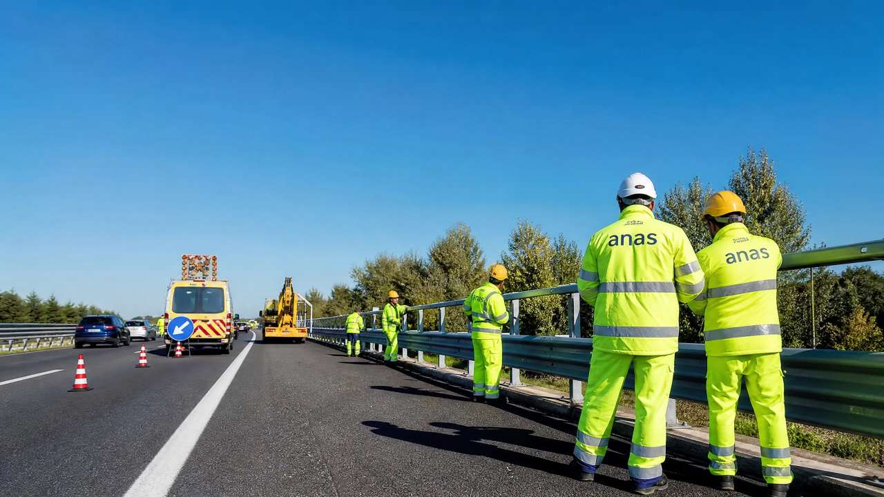 Anas, manutenzione autostrade