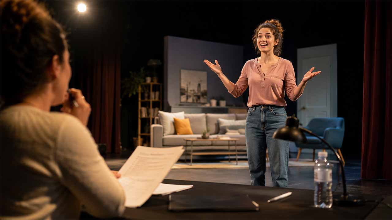 Casting attrice teatro