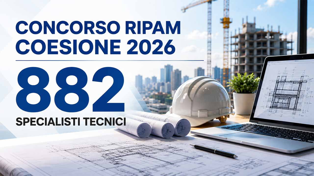 Concorso RIPAM coesione sud 2026