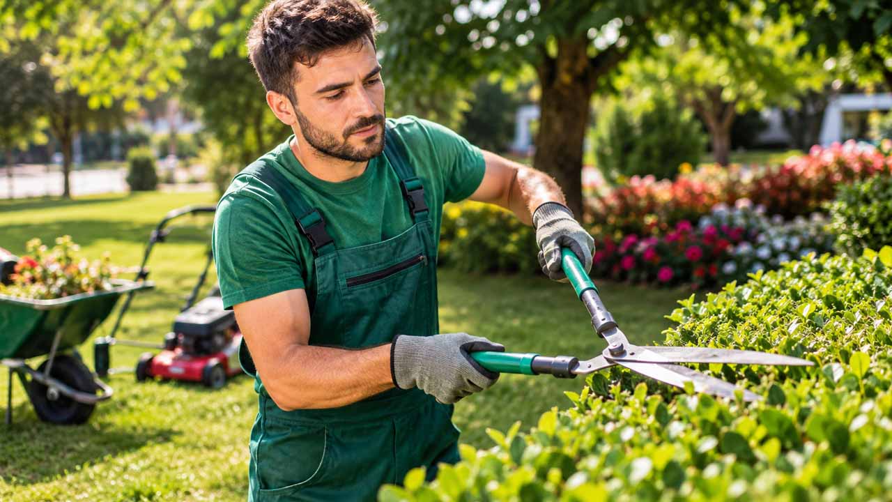 tecnico manutentore aree verdi