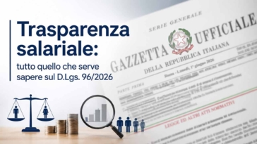 Obbligo pubblicare stipendio, trasparenza salariale
