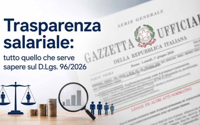 Obbligo pubblicare stipendio, trasparenza salariale