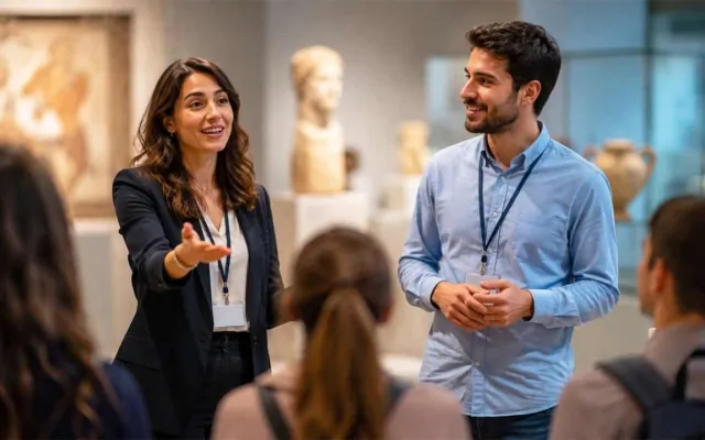 Operatori museali, museo