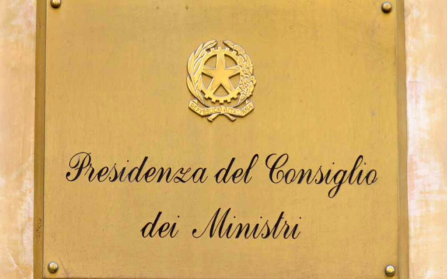 presidenza consiglio ministri