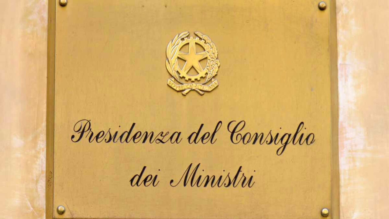 presidenza consiglio ministri