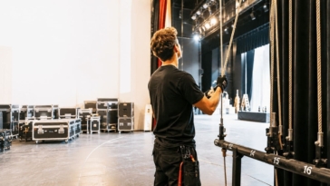 Tecnico, teatro, palcoscenico