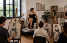 Accademia Brera, modelli viventi