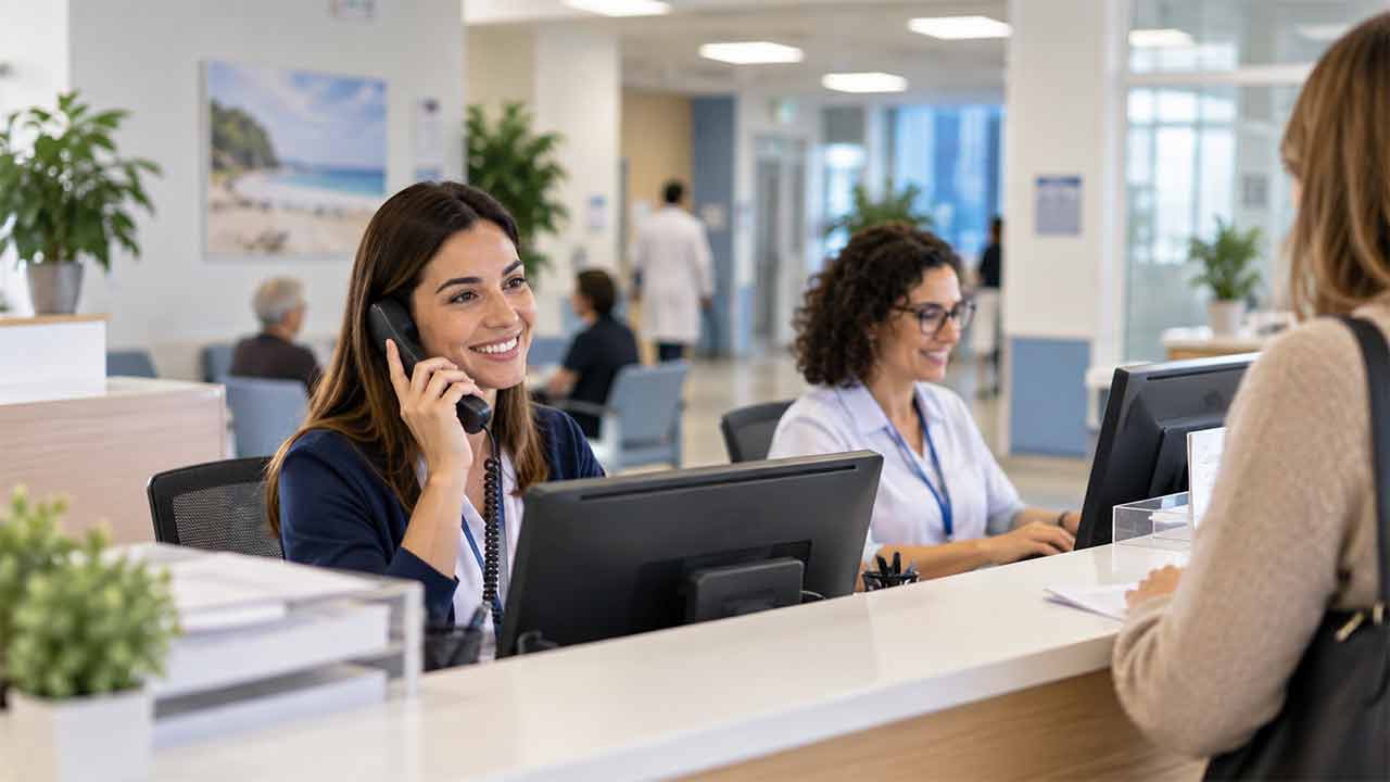 Addetti centralino asl ospedale
