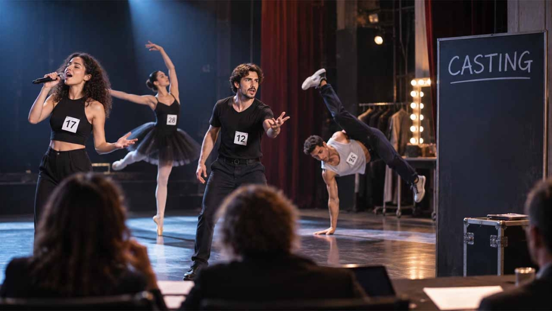 Casting ballerini, attori, performer