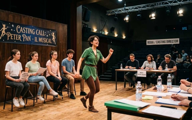 Casting musical Peter Pan
