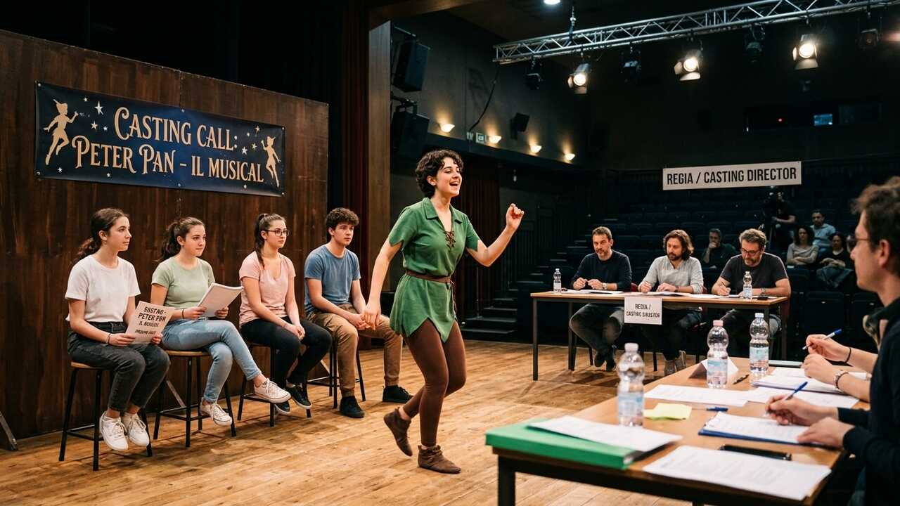 Casting musical Peter Pan