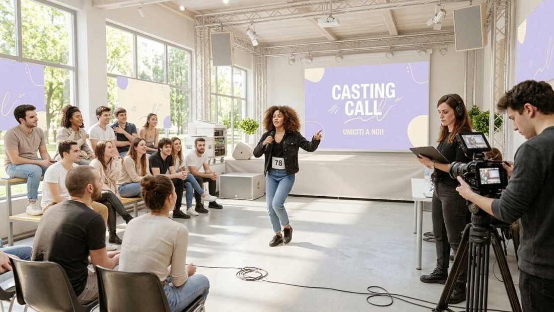 Casting videoclip musicale