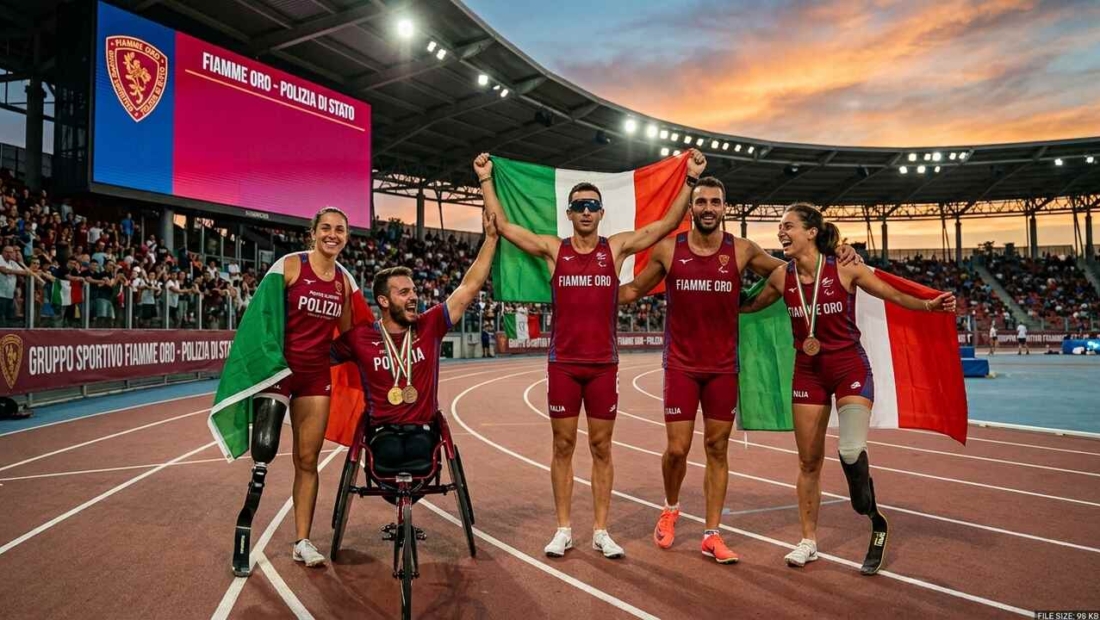 Concorso atleti paralimpici Polizia di Stato